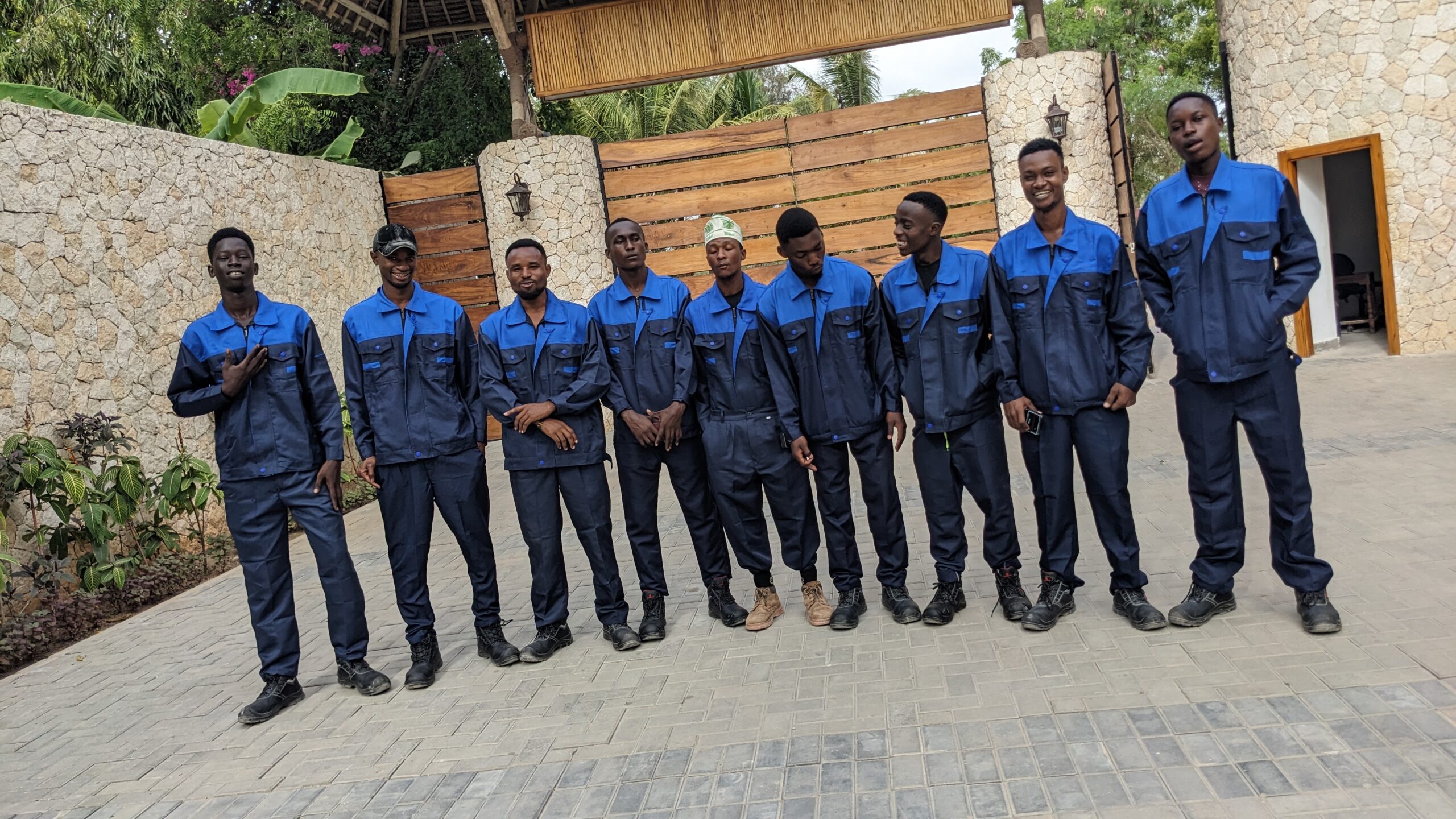 CSCL personnel in technical workwear outdoors