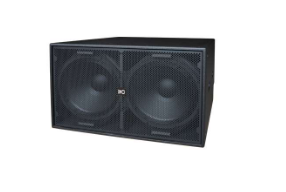 Professional subwoofer speaker unit for sound system installations